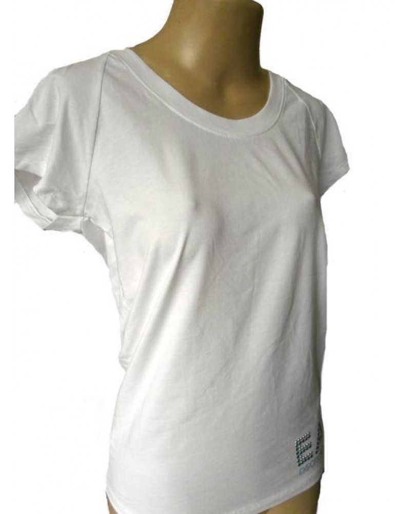 Camiseta Giorgio Armani Imp. Branca EA7 Tam M Camiseta Giorgio Armani Imp. Branca EA7 Tam M