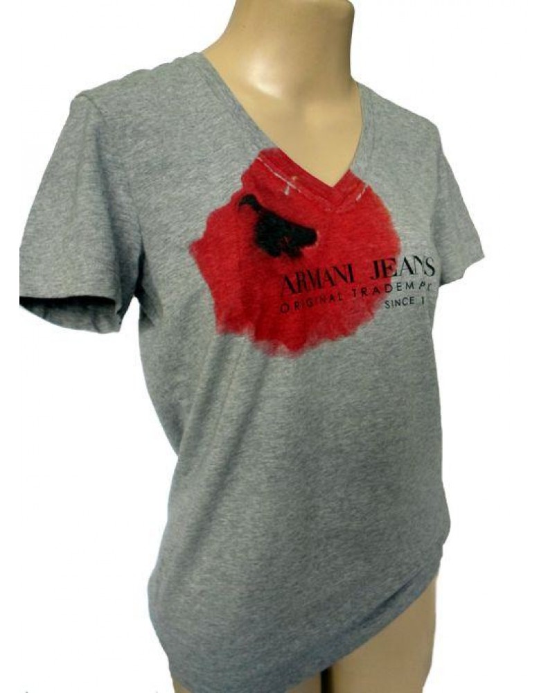 Camiseta Giorgio Armani Cinza importada Tamanho 42  M