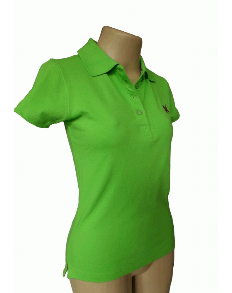 Camisa Polo Wear FEMININA Verde Tamanho M 4 botões  13005/546597