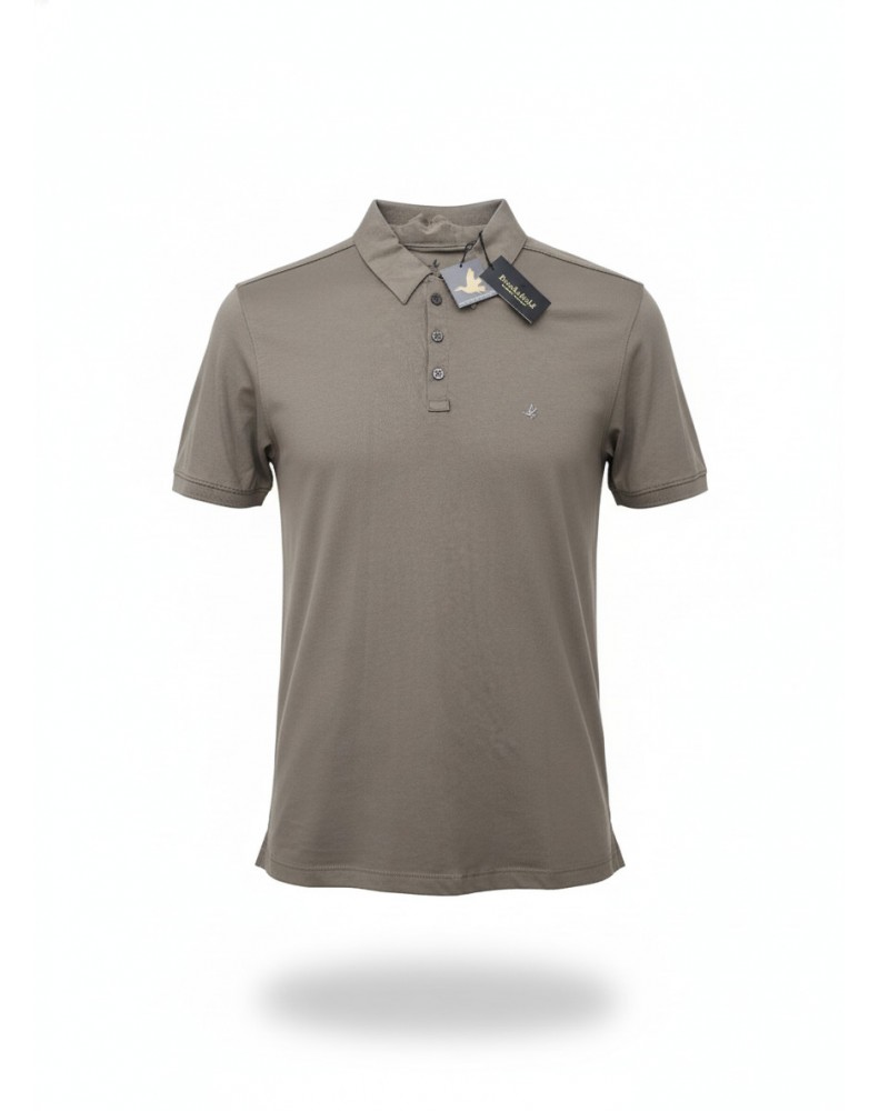 Camisa Polo Masculina Brooksfield New Borelli Caqui- Tam. M (42) Camisa Polo Masculina Brooksfield New Borelli Caqui- Tam. M (42)