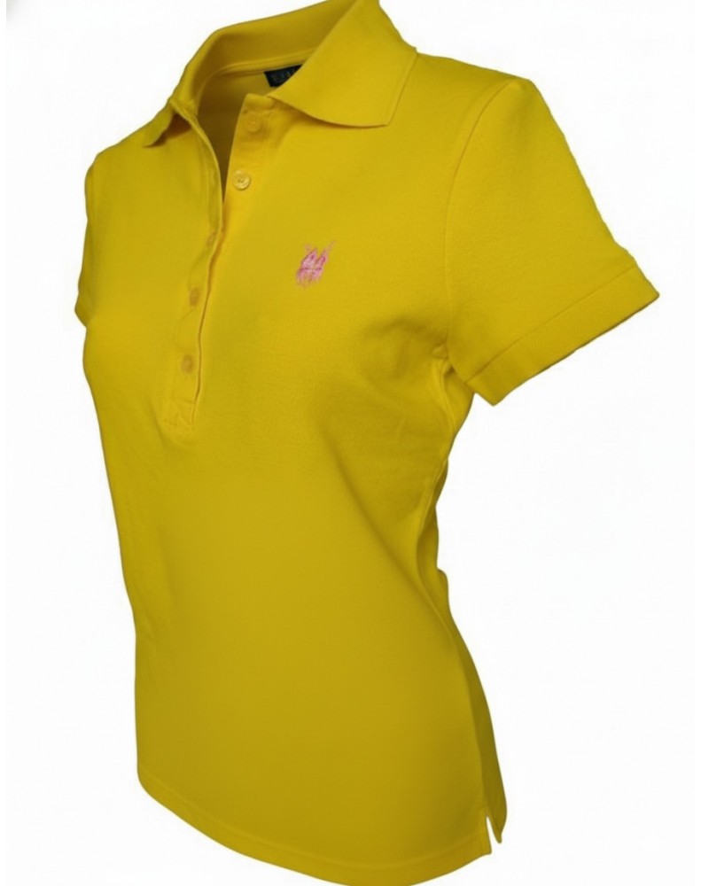 Camisa Polo Wear FEMININA Verde Tamanho M 4 botões 109557 AMARELO Camisa Polo Wear FEMININA Verde Tamanho M 4 botões 109557 AMARELO
