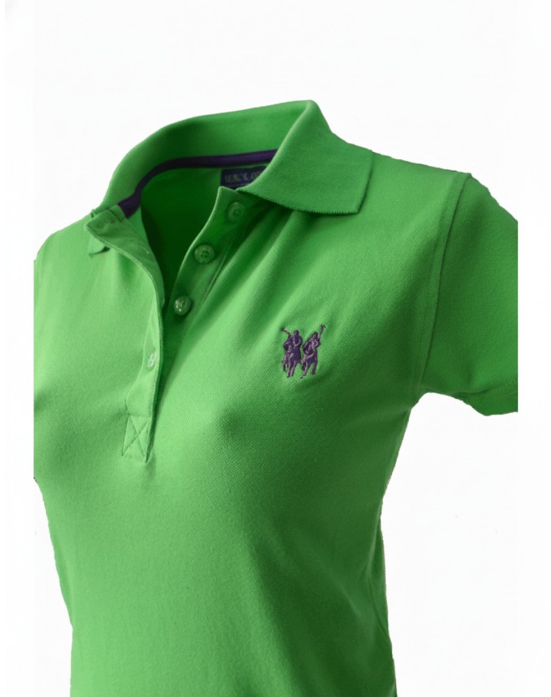 Camisa Polo Wear FEMININA Verde Tamanho M 4 botões  13005/546597 VERDE