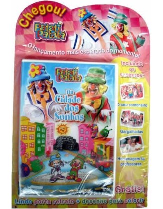DVD Patati Patatá Na cidade dos Sonhos vol7+Enc. p/Colorir+P