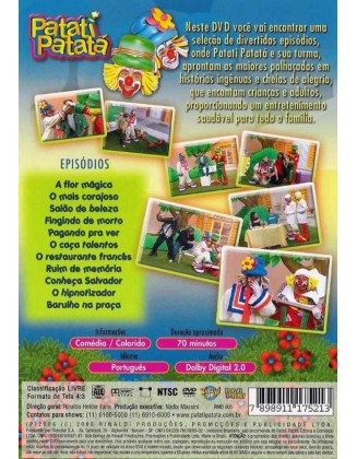 DVD Patati Patatá As Histórias Mais Engraçadas da TV