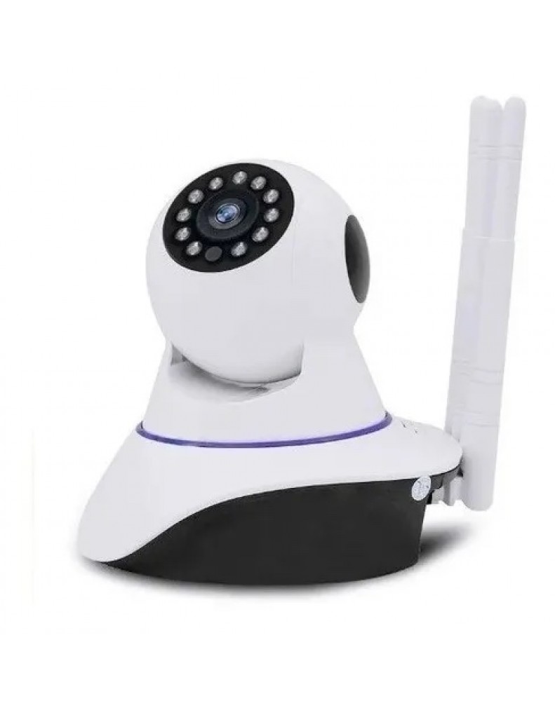 Camera IP de vigilância e Babá Eletrônica  Pan 270_º  colorido HD visão noturna  wifi/cabo com alarme de detecção