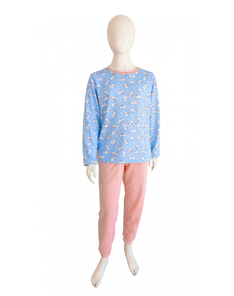 Pijama de Malha Infantil Feminino PI01