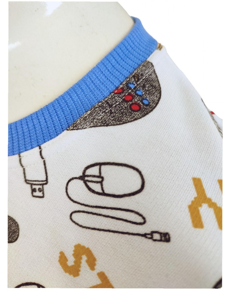 Pijama de Malha Infantil Masculino PINF06