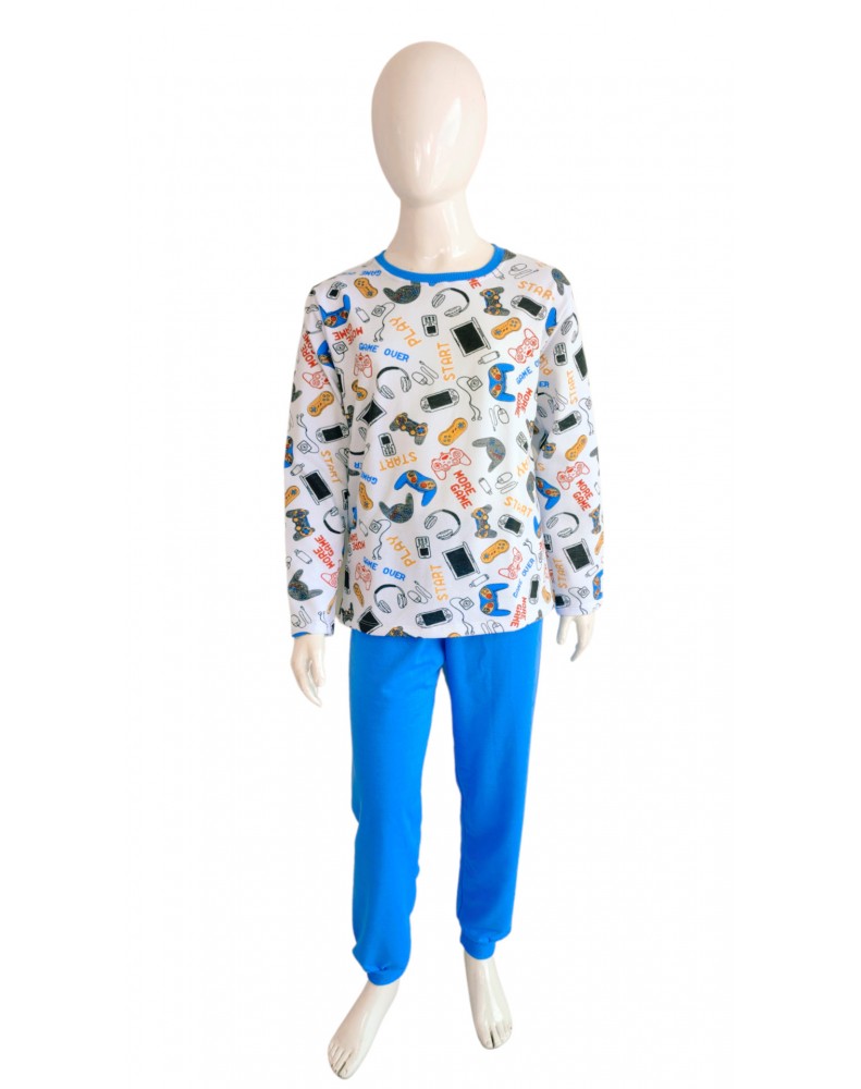 Pijama de Malha Infantil Masculino PINF06