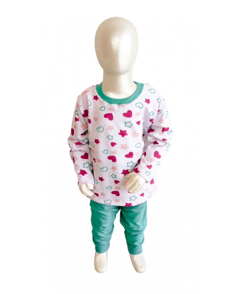 Pijama de Malha Infantil Unissex PINF08