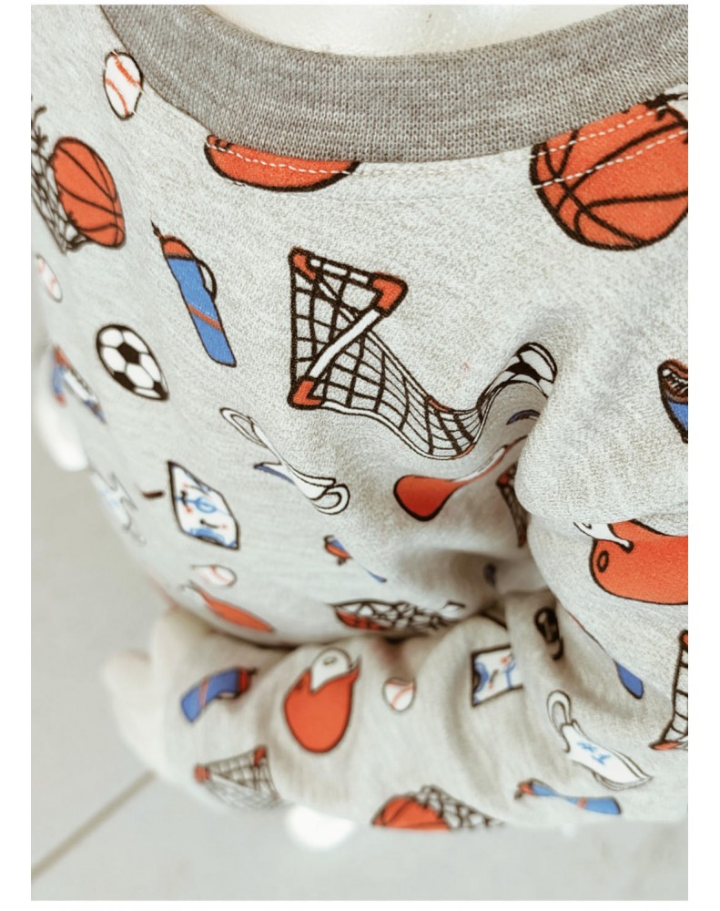 Pijama de Malha Infantil Unissex PINF11