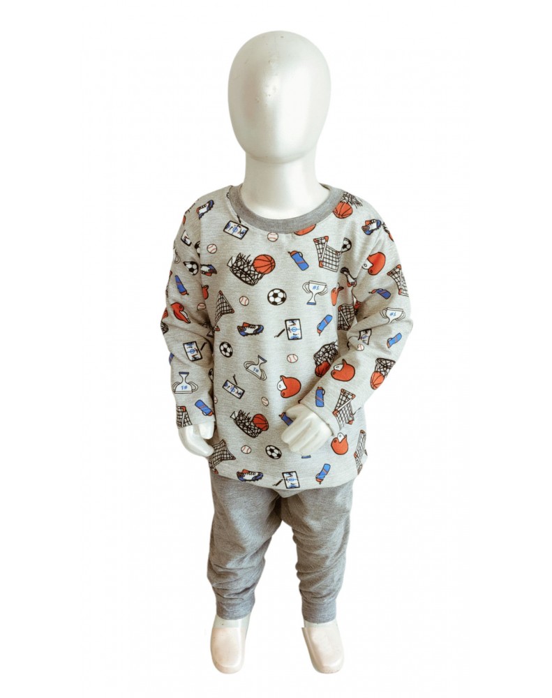 Pijama de Malha Infantil Unissex PINF11